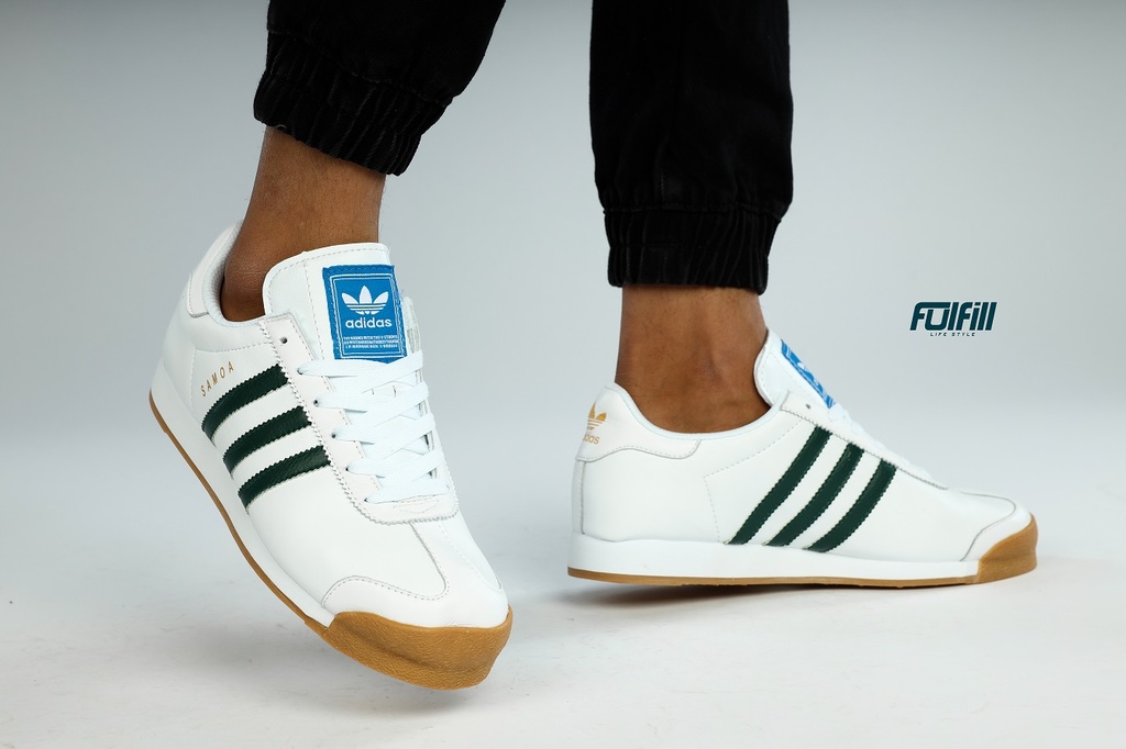 adidas samoa blue and white