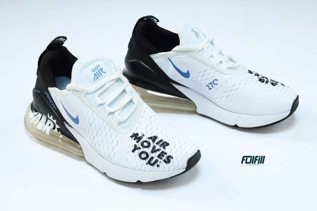 Nike Air 270 White-Yellow Green