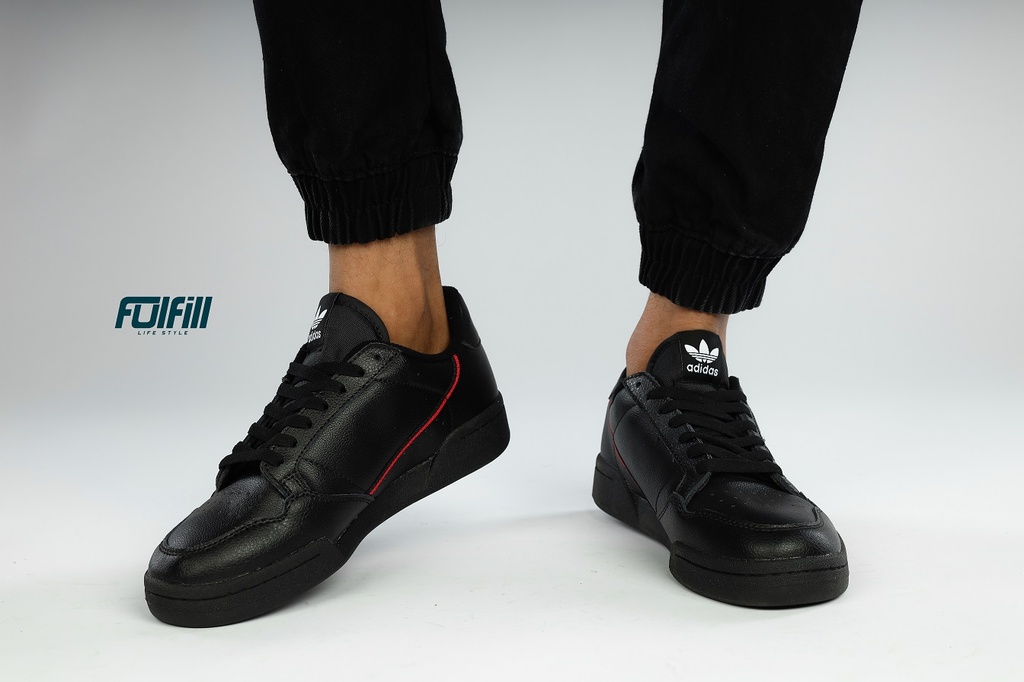 adidas Continental 80's Trainers In Black III