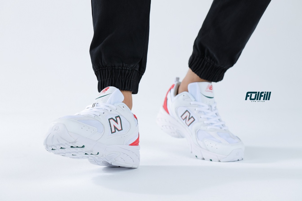 New Balance 530 White - Red