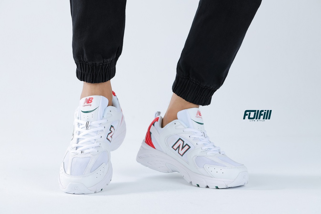 New Balance 530 White - Red