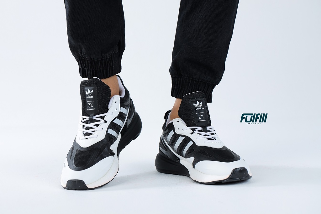 Adidas Alphaboost Shoes Black - Orange