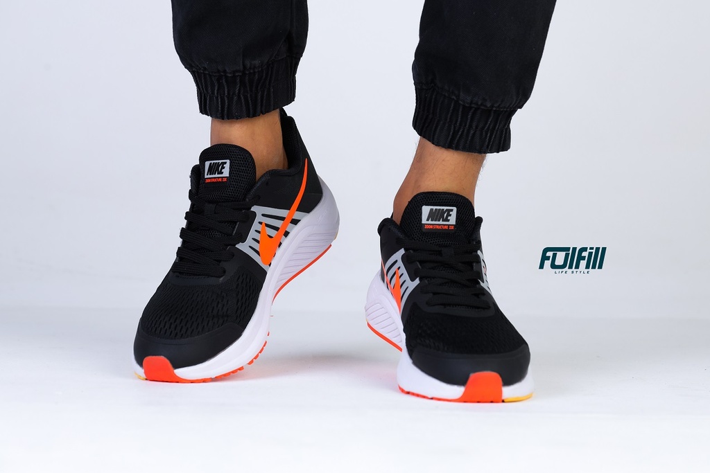 Nike Zoom Structure Black - Orange