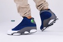 NIKE Air Jordan 13 Retro Shoes Black DOTTED