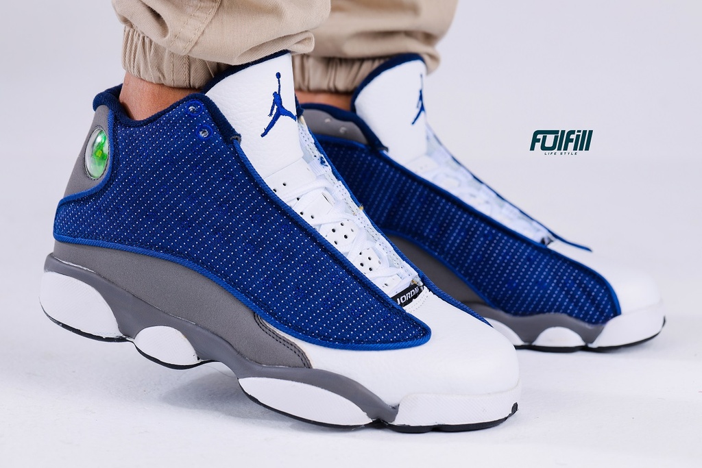 NIKE Air Jordan 13 Retro Shoes Black DOTTED