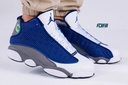 NIKE Air Jordan 13 Retro Shoes Black DOTTED