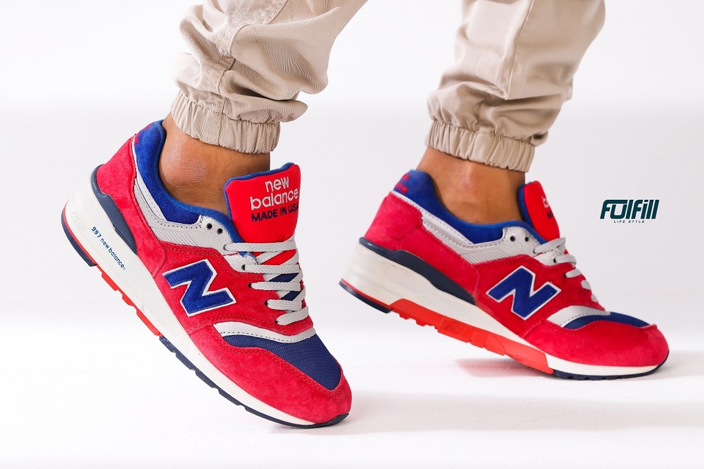 New Balance 997 USA Blue - Red