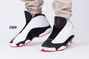 NIKE Air Jordan 13 Retro Shoes Black DOTTED