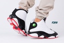 NIKE Air Jordan 13 Retro Shoes Black DOTTED