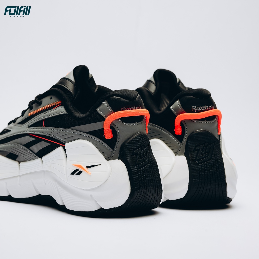 Reebok Zig Trainers Black Gray