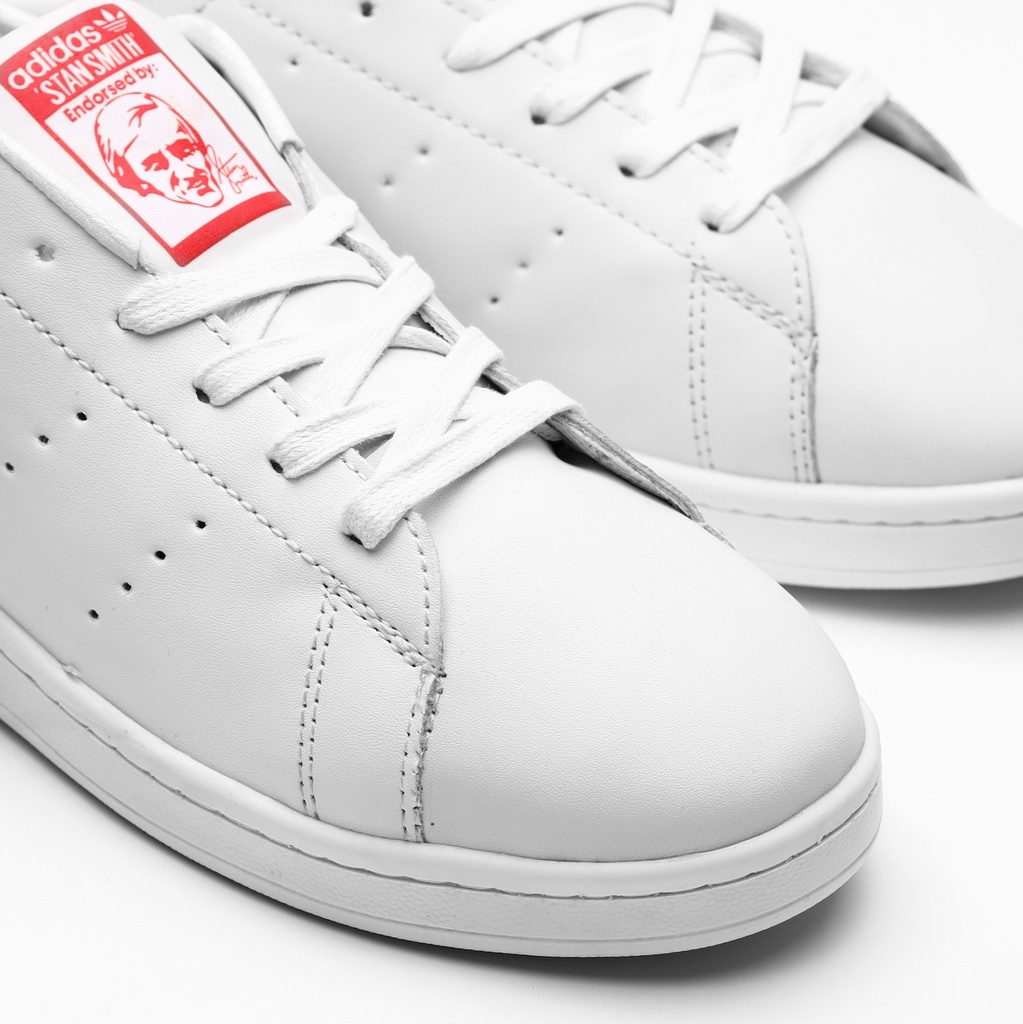 Adidas Stanll Smith White - Red