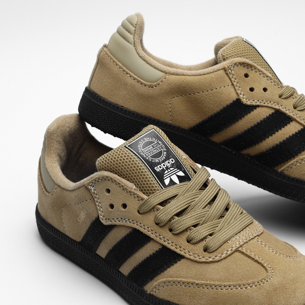 Adidas SAMBA OG Shoes Beige-Black