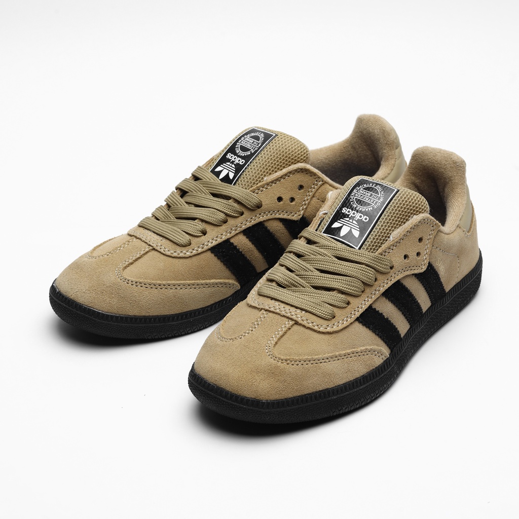 Adidas SAMBA OG Shoes Beige-Black