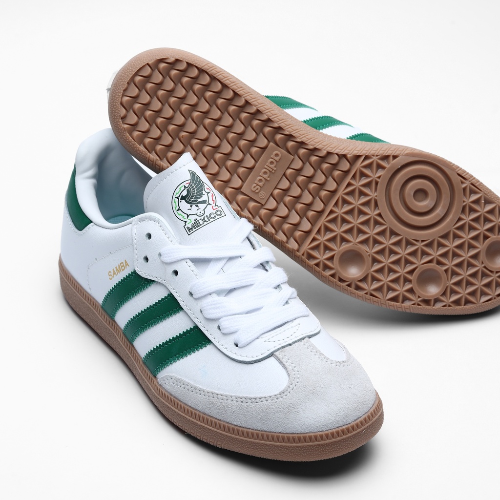 Adidas SAMBA OG Shoes White-Green