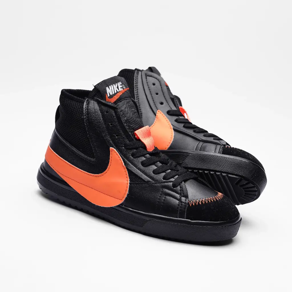 NIKE BLAZER BLack Orange
