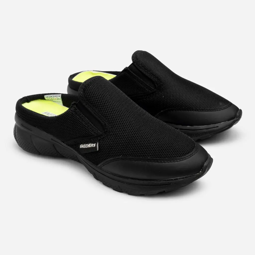 SLIPPER SKECHERS BLACK