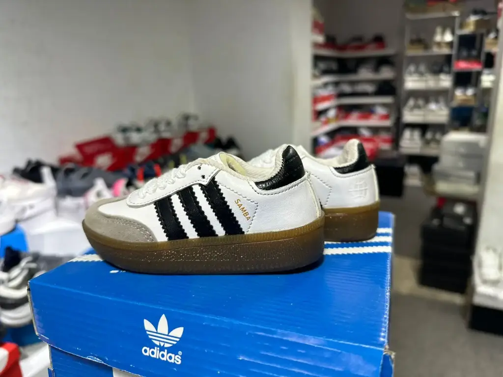 Adidas SAMBA White - Black babe