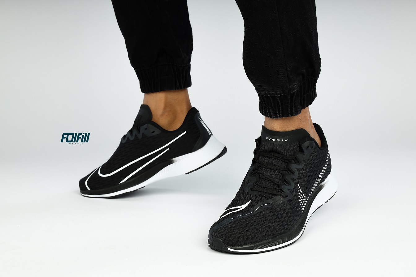 Nike Shoe Nike Zoom Rival Fly Home Nike Zoom Rival Fly Black White