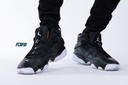 Jordan 6 Rings Black - White
