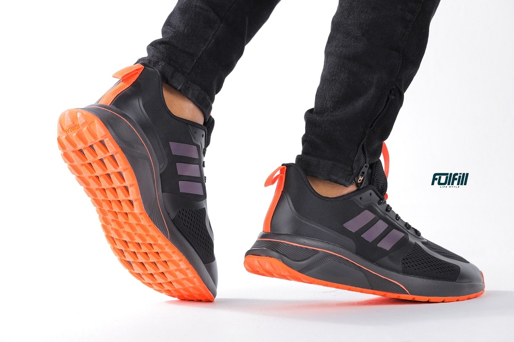 Adidas Questar II Black - Orange
