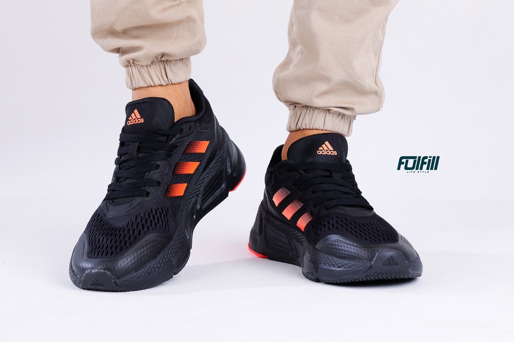 Adidas Duramo 10 Jr running shoes BLack ORange