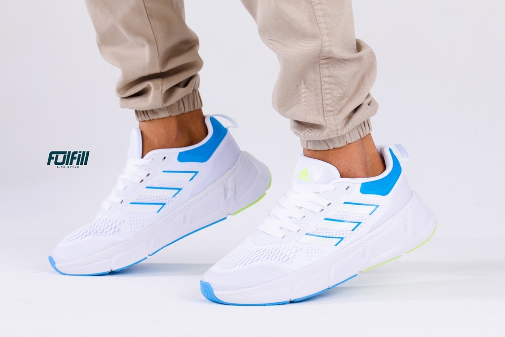 Adidas Duramo 10 Jr running shoes White - Light Blue