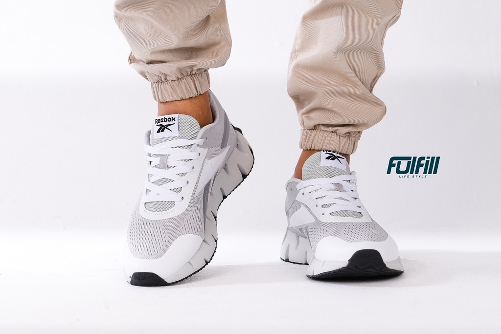 Reebok Zig Kinetica 3 Shoes White Grey