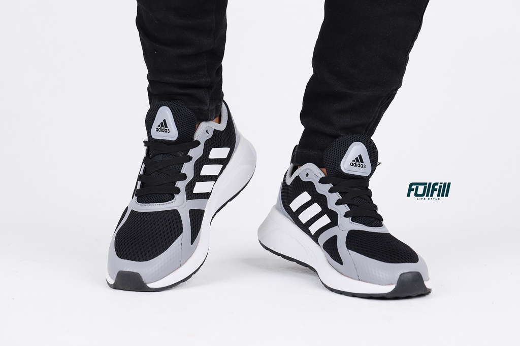 Adidas cloudfoam Black Grey