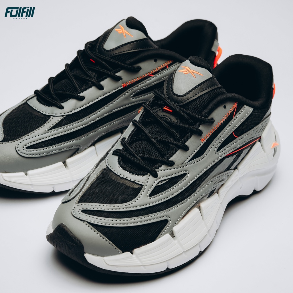 Reebok Zig Trainers Black Gray