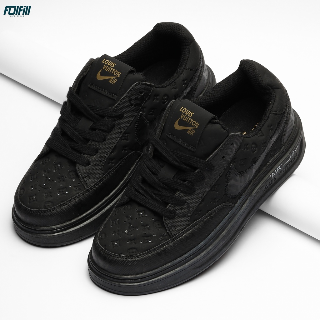 Nike Air Force LOUIS VUITTON BLACK