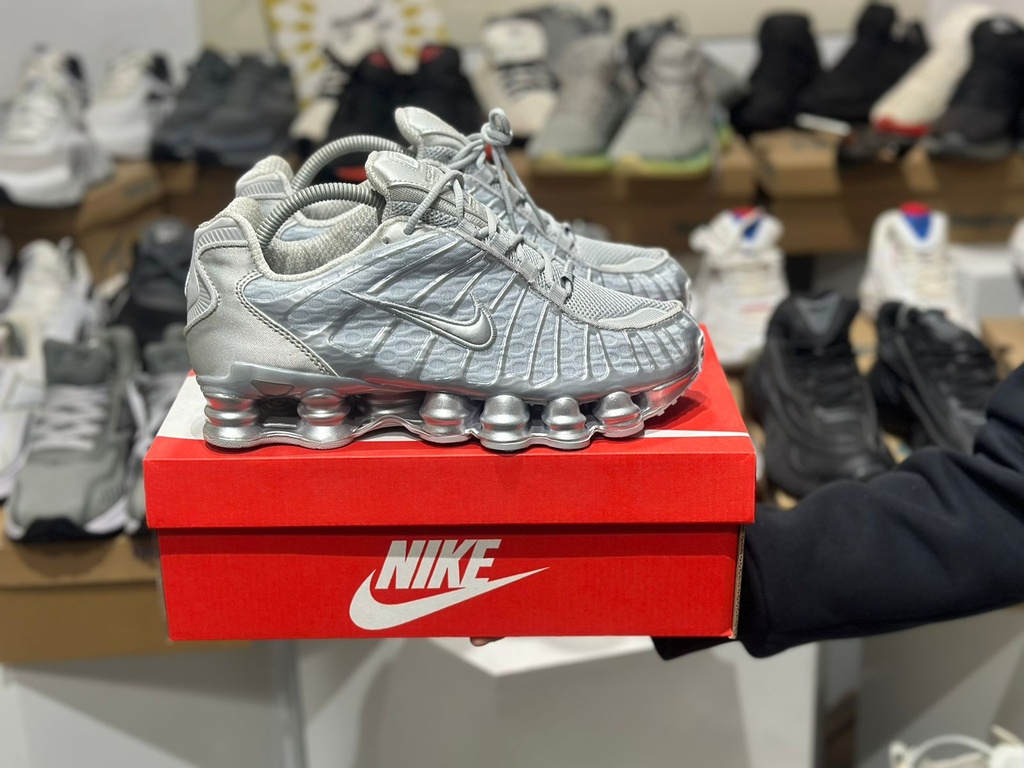 Nike Shox TL Silver