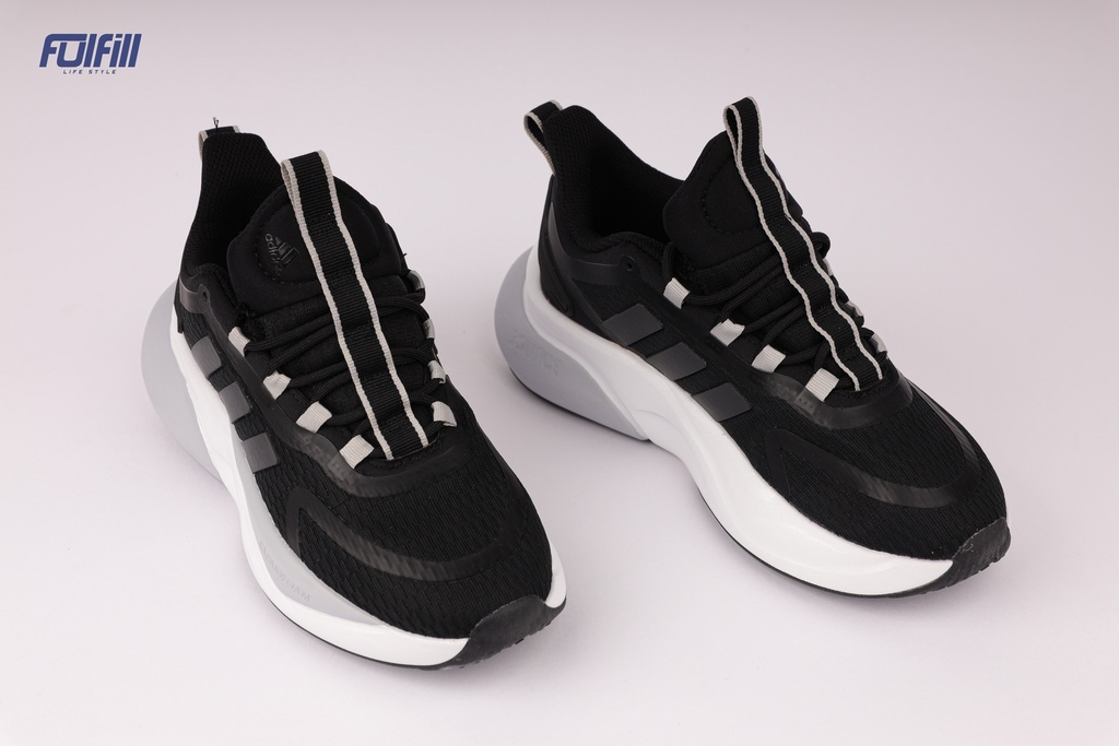 ADIDAS AlphaBounce Black White