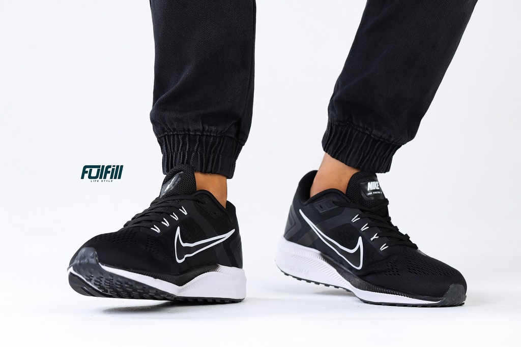 Nike Zoom Structure 24 Black White