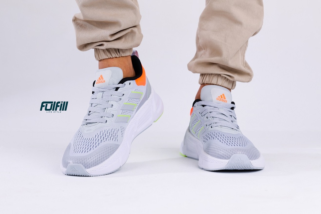 Adidas Duramo 10 Jr running shoes grey - Orange