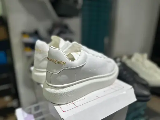 Alexander McQueen White -Gold