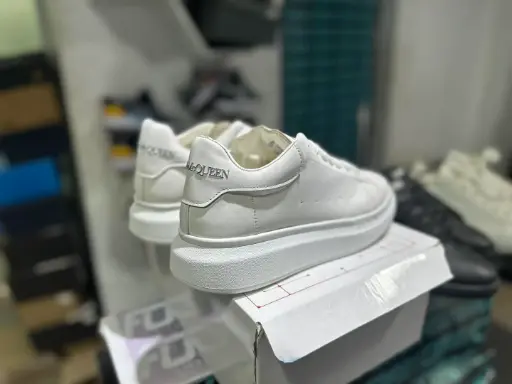 Alexander McQueen White - Silver