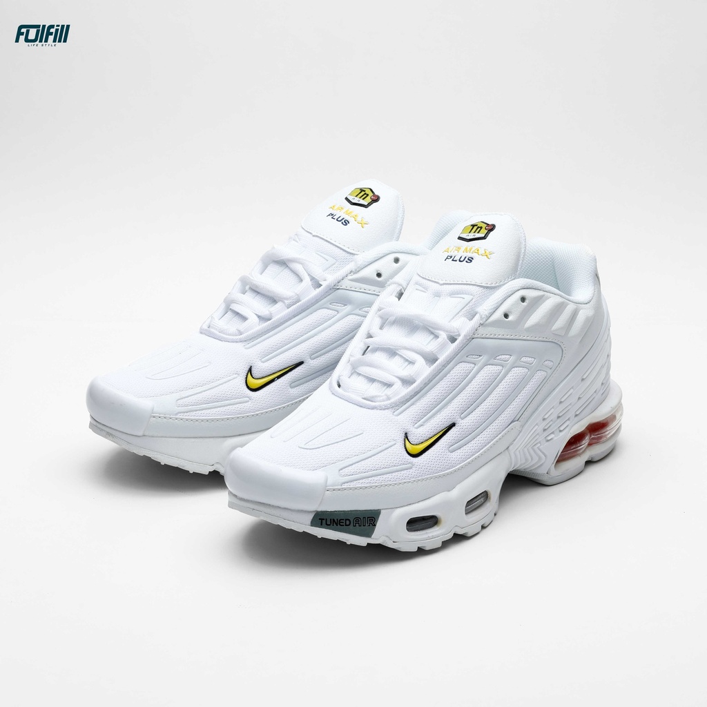 Triple White Nike Tn's All White Nike TN Air Max White Gold