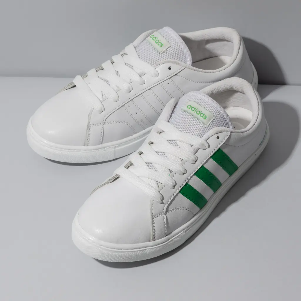 ADIDAS MEN GRAND SNEAKER White Green